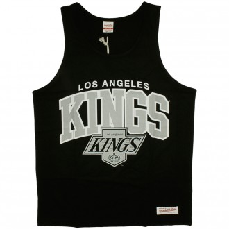 T-shirt Mitchell & Ness - NHL Arch Tank Top - Black - Los Angeles Kings