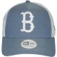 Casquette Trucker New Era - MLB Chambray - Brooklyn Dodgers