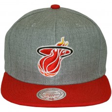 Casquette Snapback Mitchell & Ness - NBA Team Pop - Miami Heat