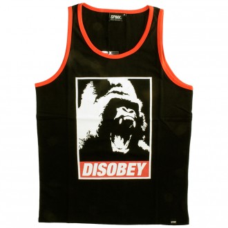 T-shirt Space Monkeys - Disobey Tank Top - Black