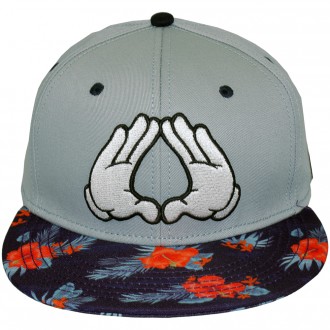 Casquette Snapback Cayler And Sons - Brooklyn Cap - Grey/Navy/MC
