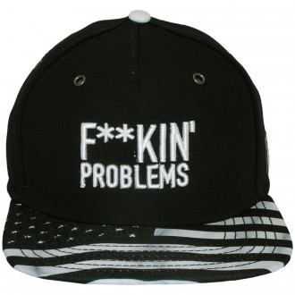 Casquette Snapback Cayler And Sons - Problems Cap - Black/White