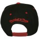 Casquette Snapback Mitchell & Ness - NBA Black Logo 2 Tone - Miami Heat