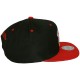 Casquette Snapback Mitchell & Ness - NBA Black Logo 2 Tone - Miami Heat