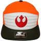 Casquette 6 Panel Hybrid Starter x Star Wars - X-Wing Pilot - Orange-White
