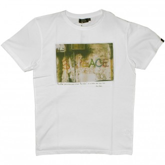 T-shirt Olow - Peace - Blanc