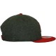 Casquette Snapback New Era - 9Fifty MLB Fleecicle - New York Yankees - Grey / Scarlet