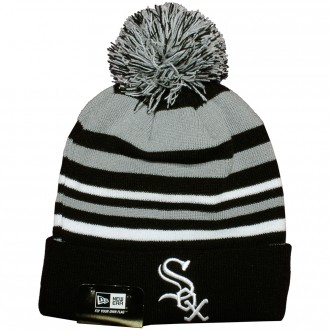 Bonnet New Era - MLB Stripe Out - Chicago White Sox - Black / Grey