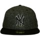 Casquette Fitted New Era - 59Fifty MLB Tweed Crest - New York Yankees - Black