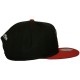 Casquette Snapback Mitchell & Ness - NBA XL Logo 2Tone - Miami Heat