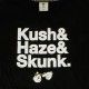 T-shirt Cayler And Sons - Kush & Haze Tee - Black / White / Green