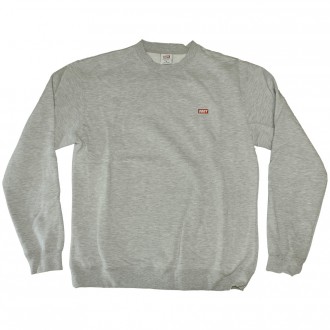 Sweat Obey - Bar Logo - Crew Neck Fleece - Heather Grey