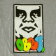T-shirt Obey - Obey x Cope2 Takeover - Basic Tee - Heather Grey