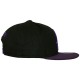 Casquette Snapback Vortex VX - VX Logo - Noir / Violet