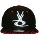 Casquette Snapback Vortex VX - Bred - Noir / Rouge