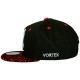 Casquette Snapback Vortex VX - Bred - Noir / Rouge