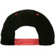 Casquette Snapback Vortex VX - Bred - Noir / Rouge