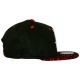 Casquette Snapback Vortex VX - Bred - Noir / Rouge