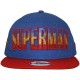 Casquette Snapback New Era x DC Comics - 9Fifty Hero Fade Superman - Blue / Red