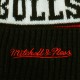 Bonnet Mitchell & Ness - NBA Wordmark Cuff Knit - Chicago Bulls - Black
