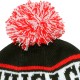 Bonnet Mitchell & Ness - NBA Wordmark Cuff Knit - Chicago Bulls - Black