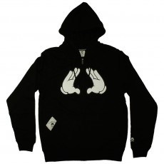 Sweat Zippé à Capuche Cayler And Sons - Bklyn Zipper Hoody - Black / White