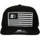 Casquette Strapback Starter - Black Flag - Black / White