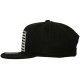 Casquette Strapback Starter - Black Flag - Black / White