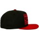 Casquette Snapback Wati B - Basic Logo - Black/Red