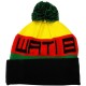 Bonnet Wati B - Text Stripe - Black/Jamaica