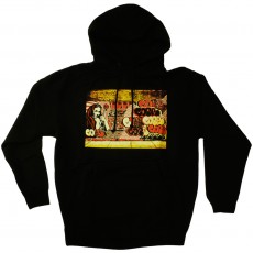 Sweat Capuche Obey - Obey x Cope2 Poster - Pullover Hood Fleece - Black