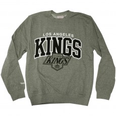 Sweat Shirt Mitchell & Ness - NHL Team Arch Crew - Los Angeles Kings - Grey