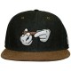 Casquette Snapback Cayler And Sons - Roll Hands Cap - Blue Denim / Brown Suede / Gold