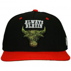 Casquette Snapback Cayler And Sons - Blazin' Cap - Black / Red