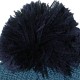 Bonnet Obey - Old Timey Pom Pom Beanie - Mineral Blue / Navy