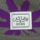 Bonnet Cayler And Sons - Haze Beanie - Grey / Purple / White