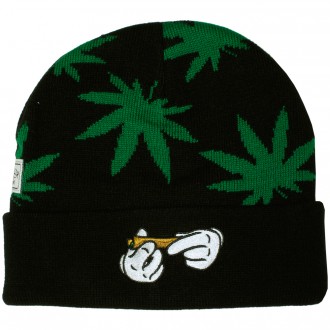 Bonnet Cayler And Sons - Kush Beanie - Black / Green / White