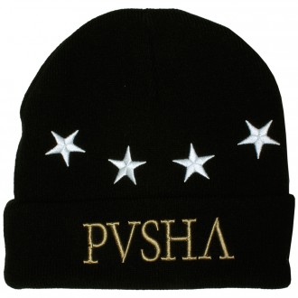 Bonnet Cayler And Sons - Pusha Beanie - Black / White / Gold