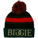 Bonnet Cayler And Sons - Biggie Pom Pom Beanie - Black / Green / Red