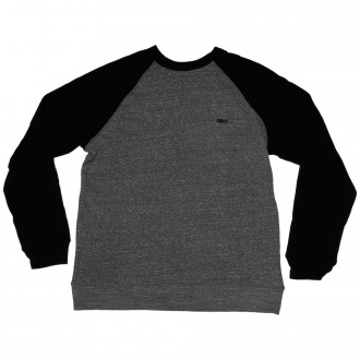 Sweat Shirt Obey - Obey Font - Heather Grey / Black