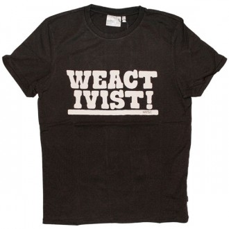 WESC T-Shirt - Still WeActivist - Black