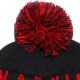 Bonnet RockSmith - Explicit Pom Pom Beanie - Navy / Lava