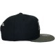 Casquette Snapback Mitchell And Ness - NBA Flannel - Chicago Bulls - Navy/Grey