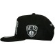 Casquette Snapback Mitchell And Ness - NBA Satin Arch - Brooklyn Nets - Black