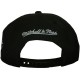 Casquette Snapback Mitchell And Ness - NBA Satin Arch - Brooklyn Nets - Black