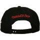 Casquette Snapback Mitchell And Ness - NBA Satin Arch - Chicago Bulls - Black