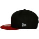 Casquette Snapback New Era - 9Fifty NHL FR Suede Visor - Chicago Blackhawks - Black/Red