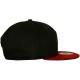 Casquette Snapback New Era - 9Fifty NHL FR Suede Visor - Chicago Blackhawks - Black/Red
