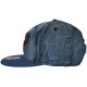 Casquette Snapback New Era x DC Comics - 9Fifty FR Denim - Superman - Navy