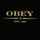 Sweat Shirt Obey - Au Courant - Crew Neck Fleece - Black